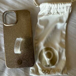 Gold Lefty Loopy iPhone 14